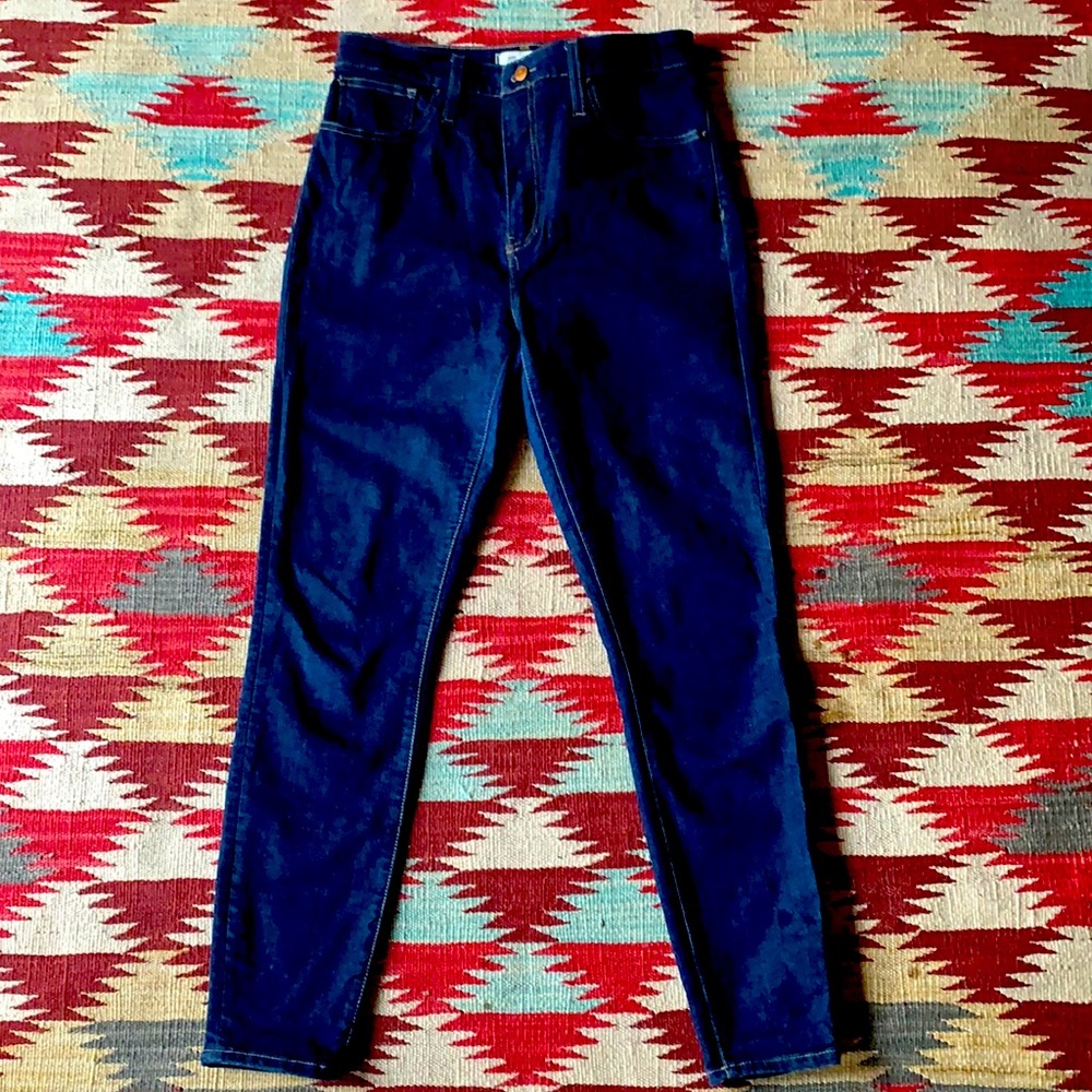 Madewell “Curvy High-Rise Skinny” Jean Size 29